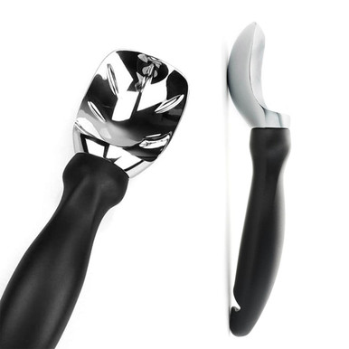 Premium Ice Cream Scooper with Comfortable Grip Handle (2-Pack)