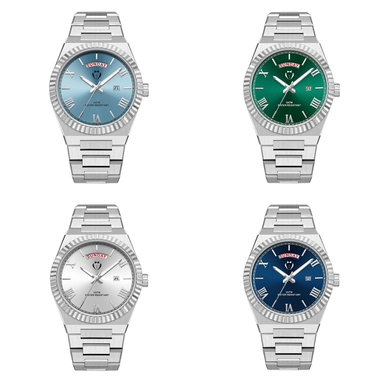 Men's 40mm Diamond-Cut Watches