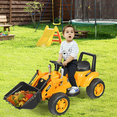 Kids' 6V Ride-on Excavator