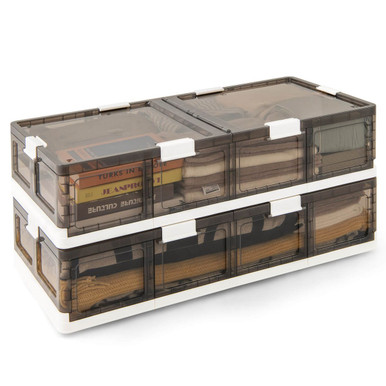 26.5-Gallon Under-Bed Storage Container with Wheels (2 or 4-Pack) - Under Bed Storage -4