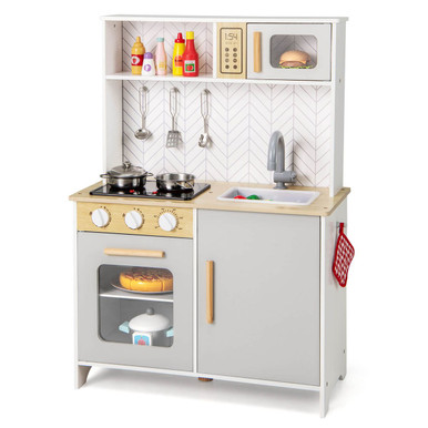 Kids Modern Kitchen Playset