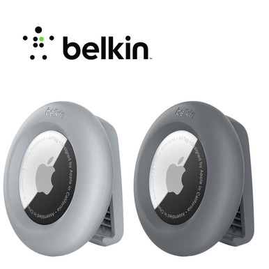 Belkin Secure Holder with Clip for Apple AirTag (4-Pack)