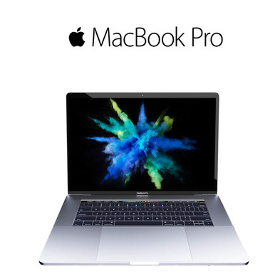2017 Apple MacBook Pro, 15" Retina, Intel Core i7, 16GB RAM (Choose CPU/Storage)