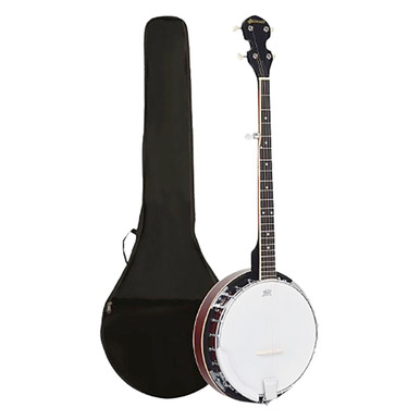 5-String Geared Tunable Banjo with Case