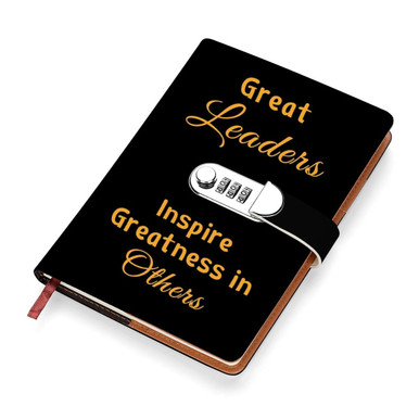 Inspirational Locking Journal - Random color