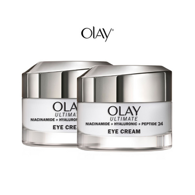Olay Ultimate Niacinamide + Hyaluronic + Peptide Eye Cream (2-Pack)