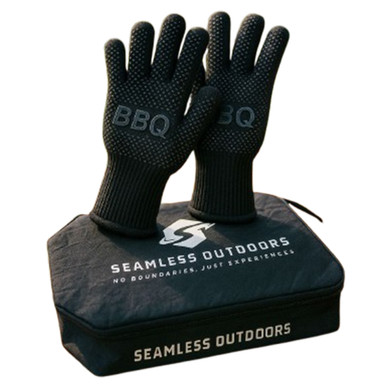  BBQ Blanket and Heat Resistant Glove Set