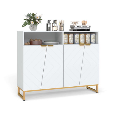 40" Buffet Storage Cabinet with Adjustable Shelves