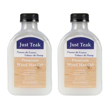Wood Wax Oil Cleaner and Brightener for Teak (1- or 2-Pack) - Cleaner-2