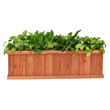 Wooden Flower Planter Window Box (1- or 2-Pack)