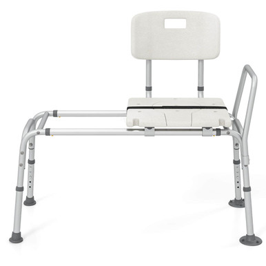 Sliding Tub Transfer Bench with Extra-Wide Seat