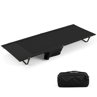 Portable Camping Cot with Sturdy Aluminum Alloy Frame