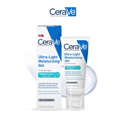 CeraVe Ultra-Light Moisturizing Gel,1oz (2-Pack)