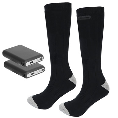 Battery Powered Heated Socks with Batteries
