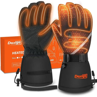 Waterproof Heated Gloves - Large