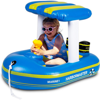 Toddler Harbormaster Inflatable Boat Pool Float