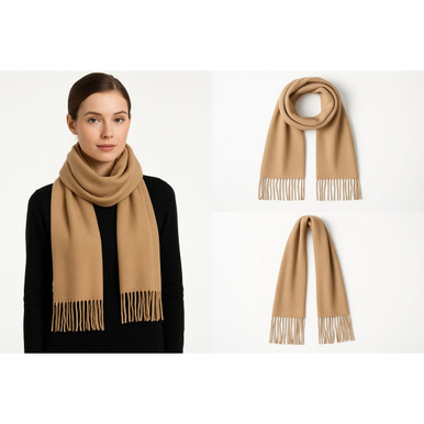 Women's Pashmina Wool Scarf
