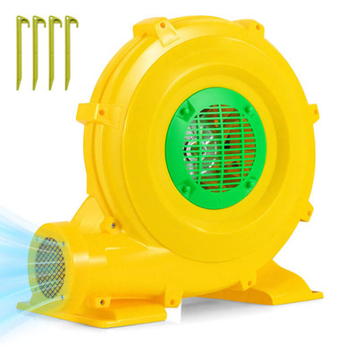 780W Air Blower 1 HP Air Pump Fan with Handle and Stakes