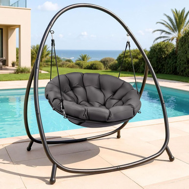 Cushioned Hanging Hammock Chair