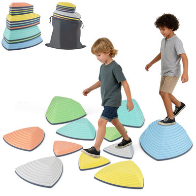 Non-Slip Balance Stones (Set of 11)