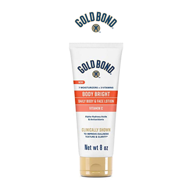Gold Bond Body Bright Daily Body and Face Lotion with Vitamin C