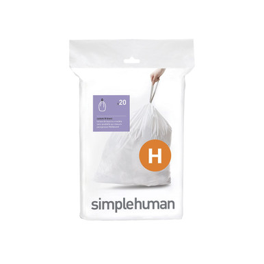 Simplehuman Code H Drawstring Trash Bags (20 ct)