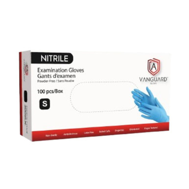 Vanguard Nitrile Exam Gloves (Size S)