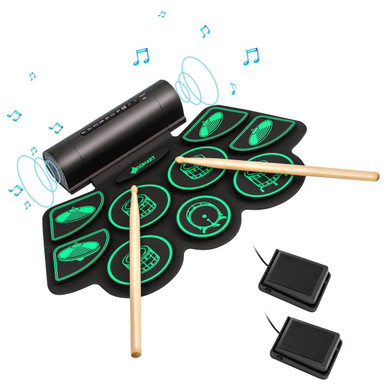 9 Pad Electronic Drum Set 
