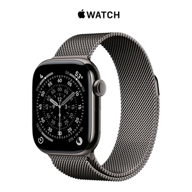 Apple Watch Series 11 (2025), GPS+LTE- 46MM Slate Titanium Case