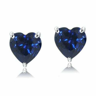 2.00 CTTW Stunning Heart Stud Earrings-image-SKU19195144