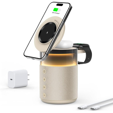 5-in-1 Multifunctional Speaker Charging Station