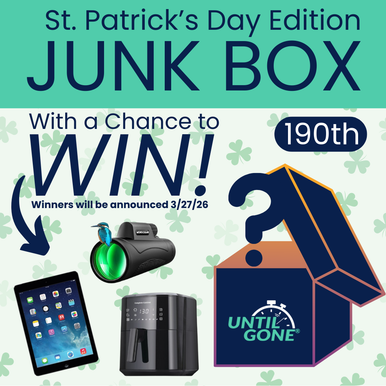 UntilGone.com Junk Box #190 - St. Patrick's Day Edition!