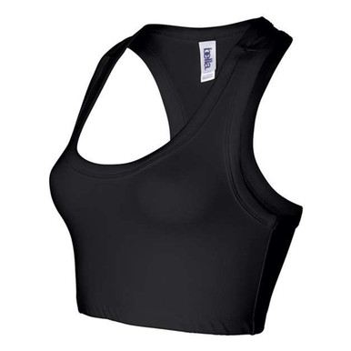 Bella Canvas Women's Nylon Spandex Sports Bra (Small)
