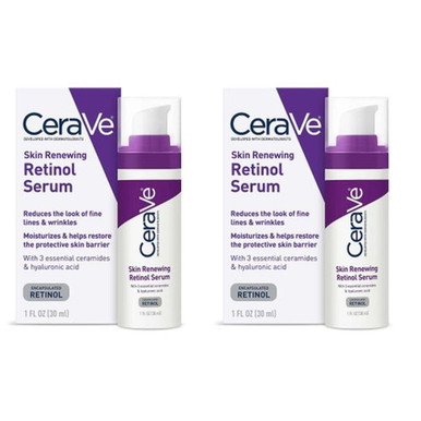 CeraVe Skin Renewing Retinol Serum (2-Pack)