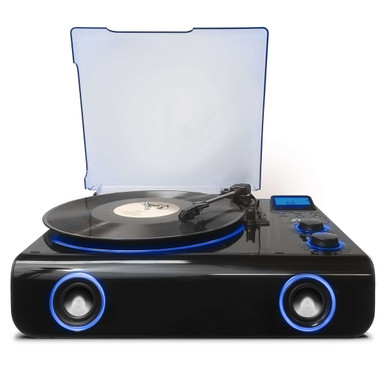 Beacon Hybrid 5-in-1 Turntable System with Bluetooth and FM Radio-image-SKU7176953
