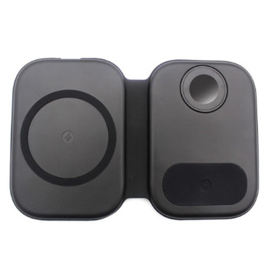 ZTECH Magnetic Folding 3-in-1 Fast Wireless Charging Station