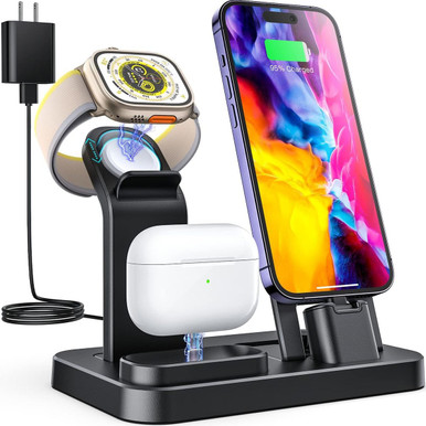 Rjr  3-in-1  Charging Station for Apple Devices