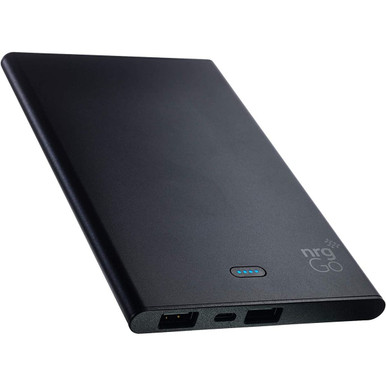 nrgGo Ult 12000mAh Slim Battery Pack - 2-Pack