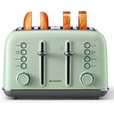 4-Slice Toaster with 7 Shade Settings-image-SKU9980805