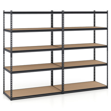 5-Tier Garage Shelving Unit (1- to 4-Pack)