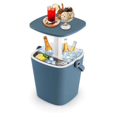 Portable Cooler Bar Table