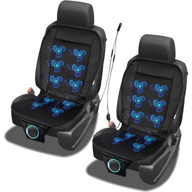 Zone Tech Cooling Car Seat Cover Set of 2