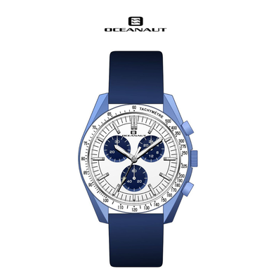 Photos - Wrist Watch Oceanaut Oceanaut Men's Orbit White Dial Watch OC7585