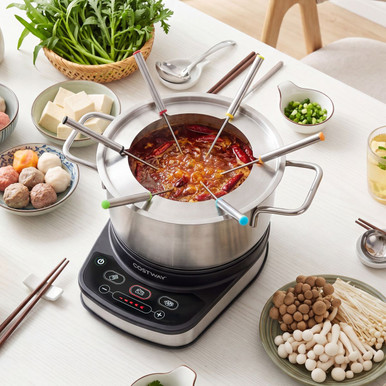 Electric Fondue Pot Set