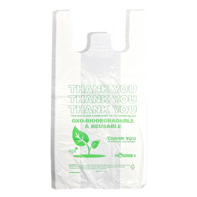 Eco-Friendly Oxo-Biodegradable Bags (Pack of 1000)