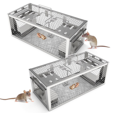 2-Door Humane Rat & Mouse Trap (2-Pack)