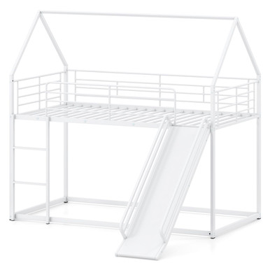 Twin Over Twin Low Bunk Bed House