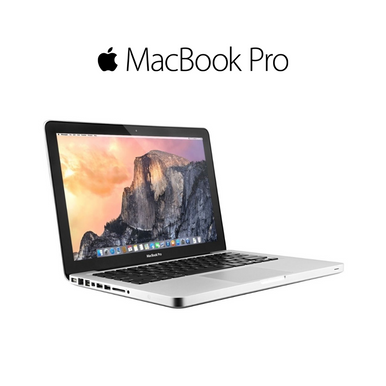 Apple® MacBook Pro with Black Case, Intel Core i5, 8GB RAM, 500GB HDD