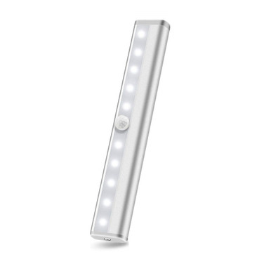 10-LED Motion Sensor Stick-on Light Bar (3- or 6-Pack) - 3-Pack