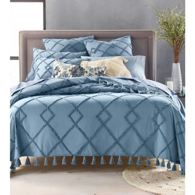 Lucky Brand Queen Diamond Tuft Bed Cover